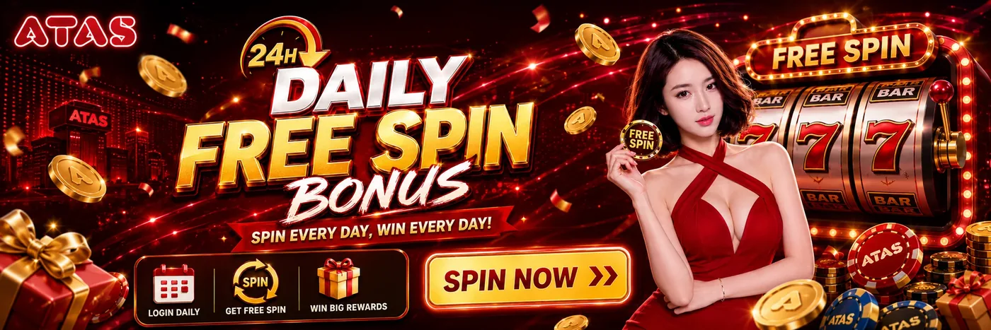 Putaran Percuma Harian ATAS — Menang sehingga RM50